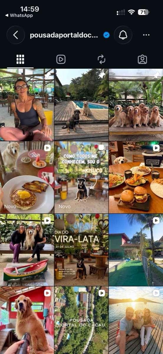Feed Pousada Portal do Cacau